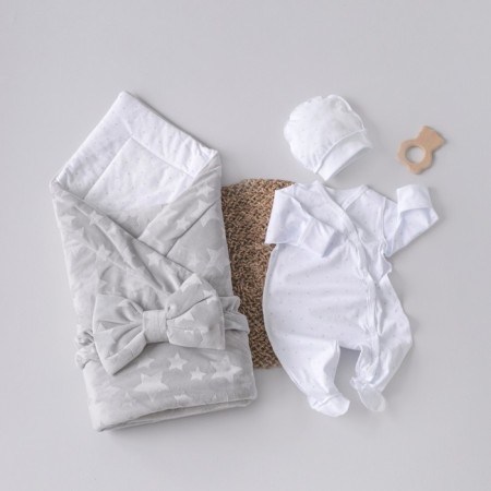 Kinderlitto “New Stars” discharge kit, 4 items, height 50-56 cm, color gray color