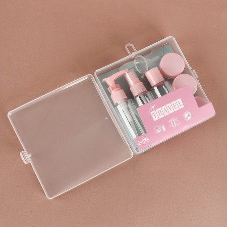 Set for storage, in case, 8 objects, transparent color/mix-6