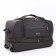 Road bag on wheels, a lightning department, with an increase, an outer pocket, khaki color