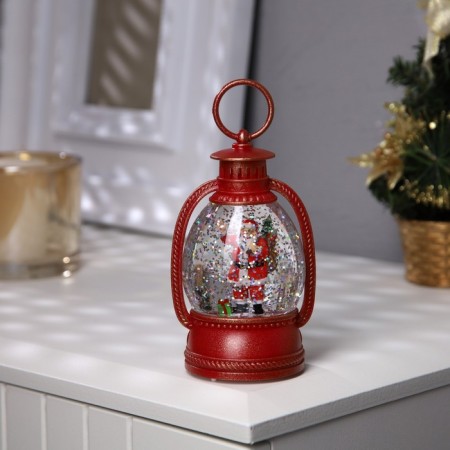 LED figure "Santa Claus" 7 × 12.5 × 6.5 cm, plastic, batteries AAAX2 (not in the kit), glow warm white-1