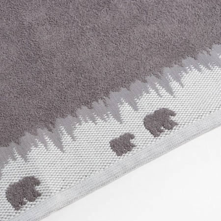 Trick Lovelife "Winter Dream" 30x60 cm, gray, 100% cotton, 400 g/m2-4