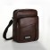 Male bag, brown color