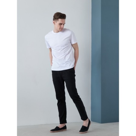 Male T -shirt, size 48, blue color-5