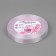 Satin tape, 12 mm × 23 ± 1 m, white purple color