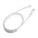 Cable Smartbuy, Type -C - Lightning, 2.4 A, 1 m, White, 1m