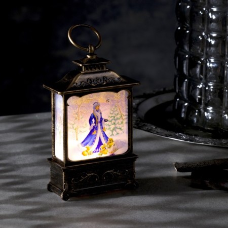 The LED figure "Snow Maiden" 7.6 × 13.5 × 3.2 cm, plastic, batteries AG13x3, glow warm white