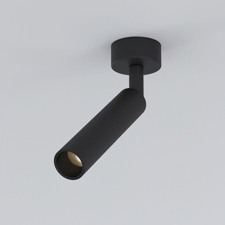 Lamp ceiling Elektrostandard, Diffe LED 27x27x178 mm, IP20, black color