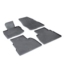 Rubber rugs ’grid’ for Honda Civic VIII, hatchback, 2006-2012