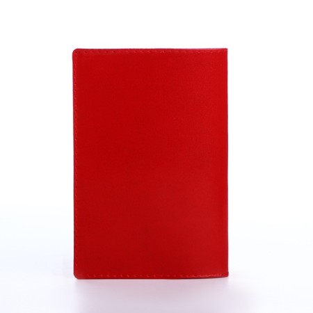 Cover for passport, red color-1