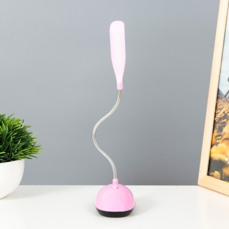 Board lamp "Light Roy" LED from batteries pink 5x8.5x20 cm Risalux-3