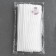 Decorative gum with transparent inserts, 29 mm, 10 ± 1 m, white color