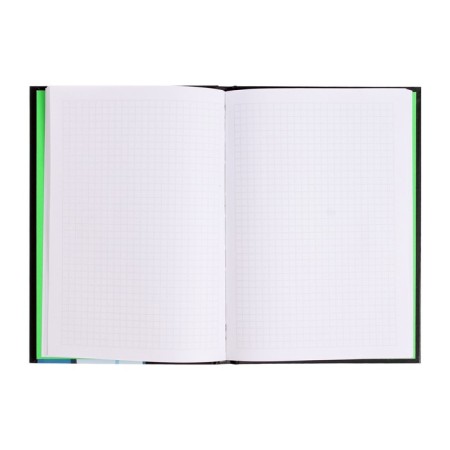 Note book A5, 80 sheets, Neon Party. No 2, solid cover, matte lamination, tinted block 70-4