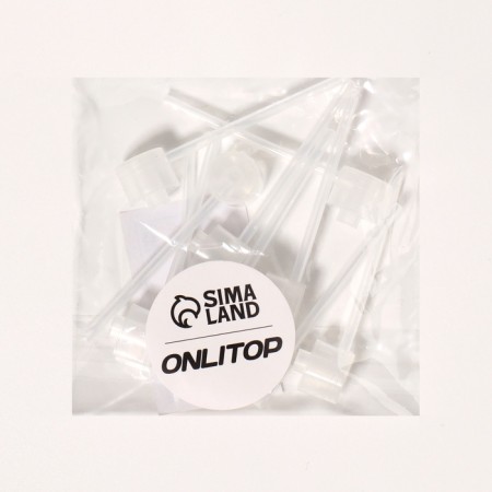 Dispenser for filling the bottles, packing - 10 pcs, transparent color-2