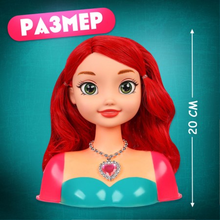 Game set, a maneken doll with accessories "Fairytale", Mermaid-1