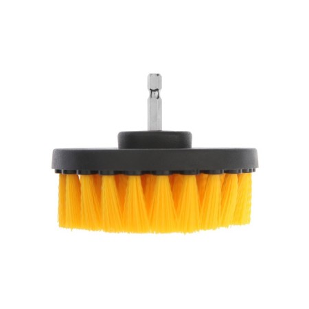 Nozzle brush to the screws of tundra, d = 100 mm, height 25 mm, hexagonal shank-6