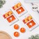 Handles of teaspoon flavored "juicy mango" in gift boxes, 18 pcs