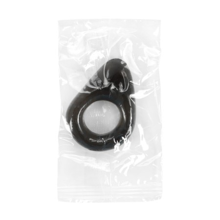 Erection rings of Box B, set 4 pcs, gel silicone, black-5