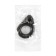 Erection rings of Box B, set 4 pcs, gel silicone, black