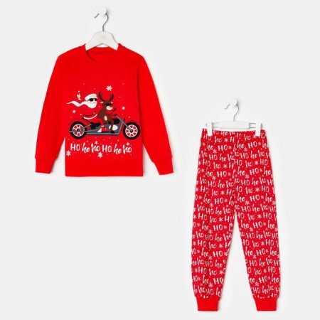 Pajama nursery, red color, height 128 cm-7