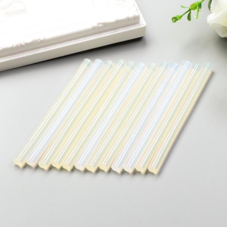 Glue for adhesive pistol in the rods is transparent d = 7 mm l = 10 cm (set 12 pcs)-1
