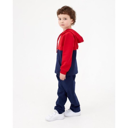 Costume (sweatshirt, trousers) KAFTAN "BASIC Line" R.36 (134-140), Indigo, red-2