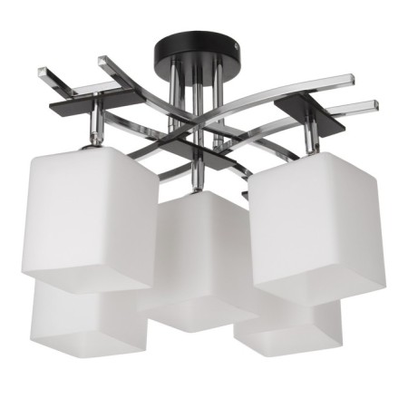 Chandelier 6591180/5 E27 40W silver 60x60x24 cm Bayerlux-3