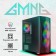 The GMNG OGC-G200 case is black without BP E-Atx 2x120mm 2xusb2.0 1xusb3.0 Audio Bott PSU