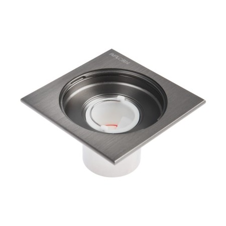 Gap Aflorn AF10510T-10, D = 50 mm, vertical, 100x100 mm, brass, graphite-2