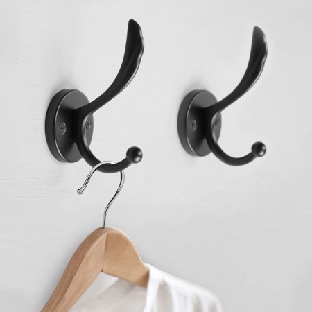Furniture hook Cappio Wing, two -rod, white-1