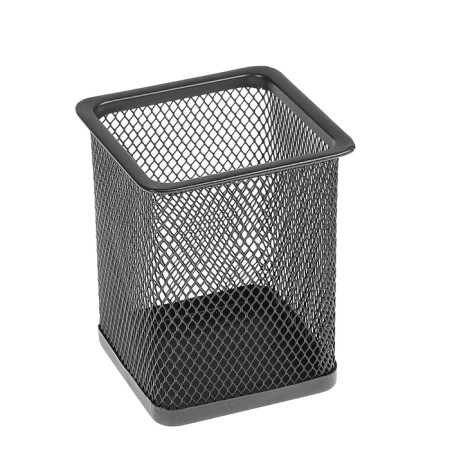 A glass for handles, square, metal mesh, black-3