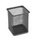 A glass for handles, square, metal mesh, black