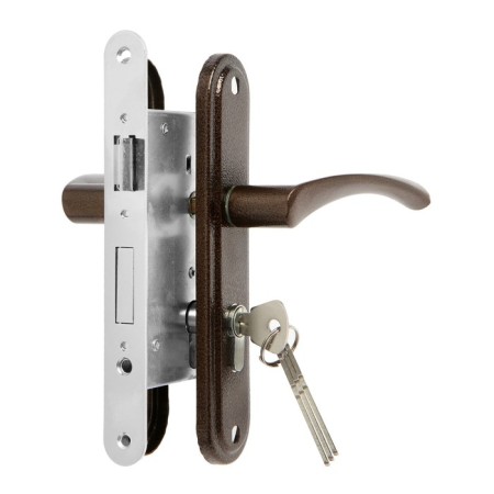 Cut Lockland RD007, with a handle, brown color