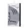 ATEMI FC203 swimming cap, children's silicone, fish, silver color