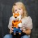Soft toy "Clever fox and chicken", 24 cm MT-MRT-D04202307-24