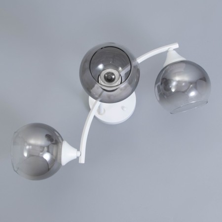 Causte "Florence" 3x60W E27 White 49x20x28cm-3