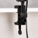 Table lamp on a hinges 800 "Crucial, red" E27 40W Risalux