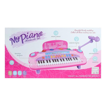 Piano "Musician" with a pupiter, microphone, light and sound effects-6