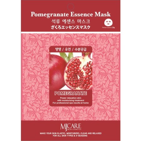 Fabric face mask Pomegranate Essence Mask with grenade extract, 23 g
