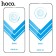 Hoco protective glass for iPhone 14 Pro, with a frame for installation, full glue, 0.33 mm, 9h