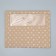 Gift Folding Box with PVC, packaging, “hearts”, 16 x 35 x 12 cm