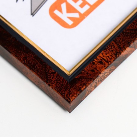 Photo frame plastic 15x21 cm 682 Dark nut-2