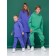 Children's sweatshirt, height 104 cm, purple color