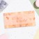 Money envelope "Happy Wedding Day!" golden lace, beige background, 16x8 cm