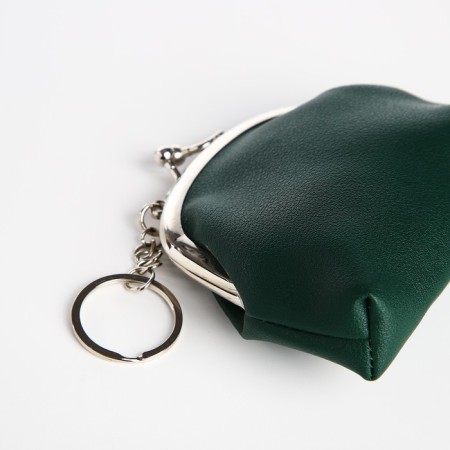 Women's wallet on the farmar, green color-2