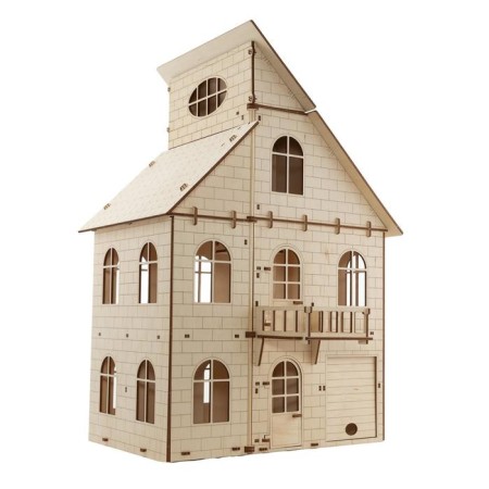Pollutant Model 3D "Puppet House with an elevator"-5