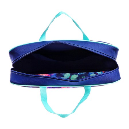 Folder with handles Textile A4, 350 x 265 x 75 mm, PMD 4-20 "Neon butterfly"-4