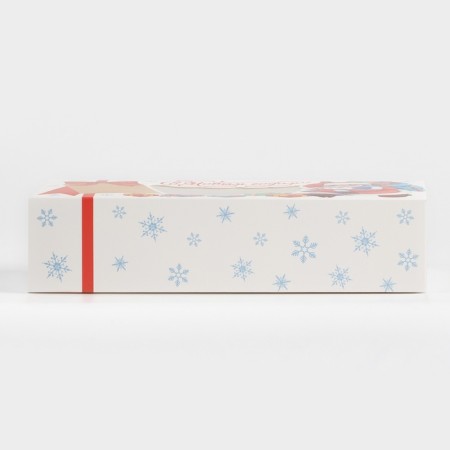Folding box "Santa Claus", 20 x 10 x 5 cm, new year-3
