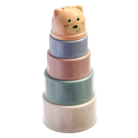 A set of bath toys "Pyramid Bear", cups, 5 pcs-4