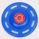 Flying saucer "curly" dark blue, 20 cm