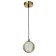 Lamp Bayerlux 2264/1 LED 6W gold 11x10x12-112 cm